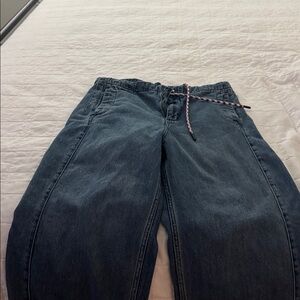 Casual Blue Denim Pants